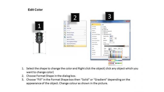 Caution Traffic Light PowerPoint Slides And Ppt Diagram Templates