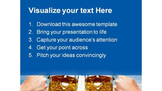 Celebrate Beers Festival PowerPoint Templates And PowerPoint Backgrounds 0411