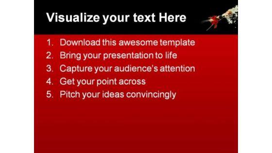 Celebrate Business PowerPoint Template 0610