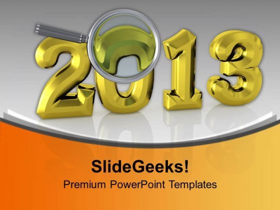 Celebrate This New Year With Happiness PowerPoint Templates Ppt Backgrounds For Slides 0513