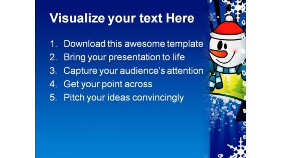 Celebration01 Christmas PowerPoint Template 0610