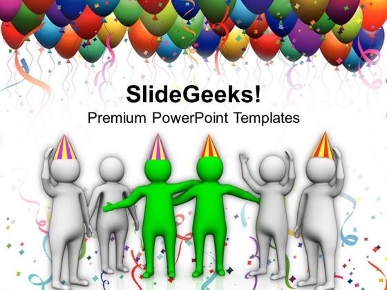 Celebration On Success Of Business Team PowerPoint Templates Ppt Backgrounds For Slides 0813