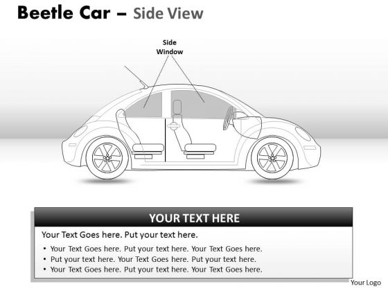 Celebration Red Beetle Car PowerPoint Slides And Ppt Diagram Templates