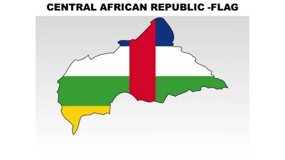 Central African Republic Country PowerPoint Flags