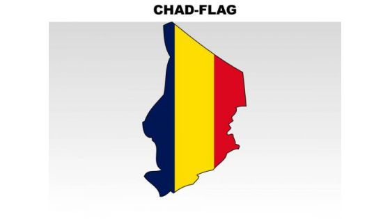Chad Country PowerPoint Flags