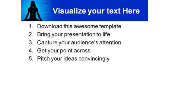 Chakras Yoga Health PowerPoint Themes And PowerPoint Slides 0711