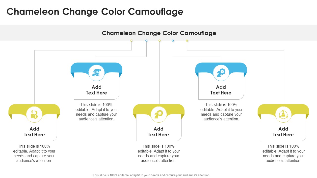 Chameleon Change Color Camouflage In Powerpoint And Google Slides Cpb