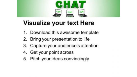 Chat Internet PowerPoint Templates And PowerPoint Themes 0812