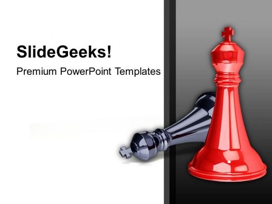 Checkmate Business Strategy Success PowerPoint Templates Ppt Backgrounds For Slides 1212