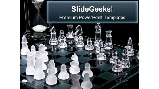 Chess Strategy Sports PowerPoint Background And Template 1210