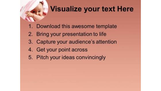 Child Beauty PowerPoint Templates And PowerPoint Themes 0512
