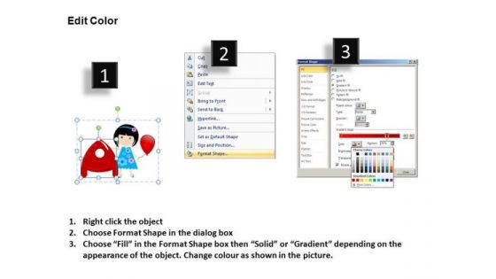 Children Learning Abc PowerPoint Templates