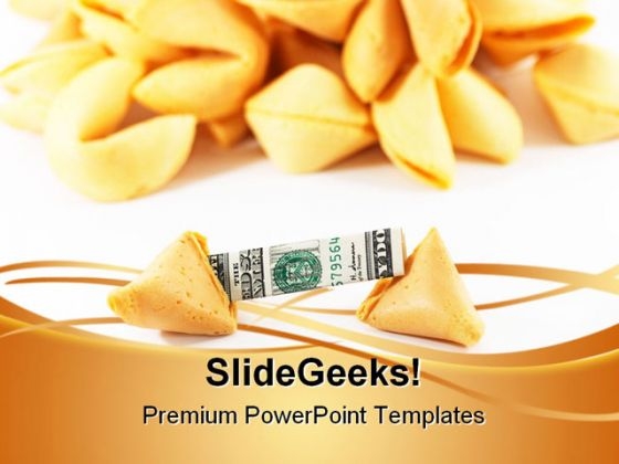 Chinese Cookies Food PowerPoint Background And Template 1210