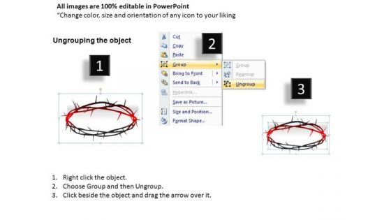 Christ Crown PowerPoint Slides And Ppt Diagram Templates