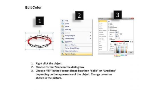 Christ Crown PowerPoint Slides And Ppt Diagram Templates