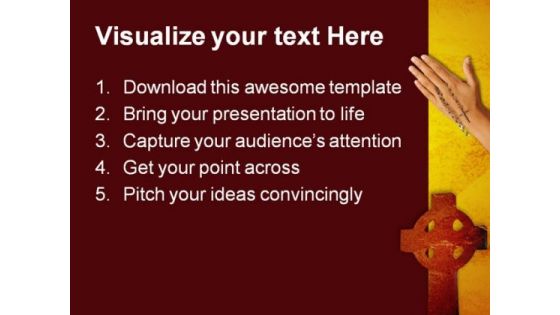 Christian Cross Religion PowerPoint Templates And PowerPoint Backgrounds 0211