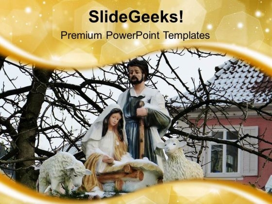 Christian Religious Background PowerPoint Templates Ppt Backgrounds For Slides 0713