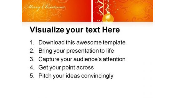Christmas Abstract Background PowerPoint Themes And PowerPoint Slides 0811