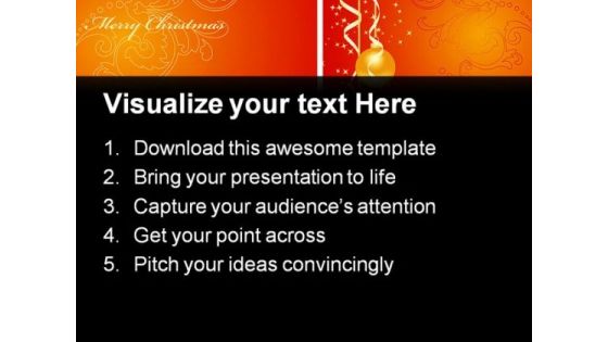 Christmas Abstract Background PowerPoint Themes And PowerPoint Slides 0811