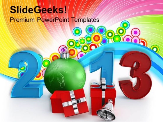 Christmas And New Year Celebration Holidays PowerPoint Templates Ppt Backgrounds For Slides 1212