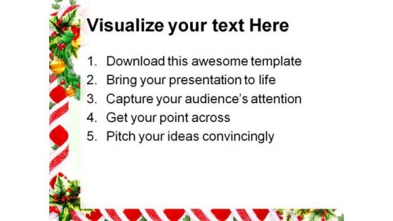 Christmas Background Festival PowerPoint Themes And PowerPoint Slides 0611