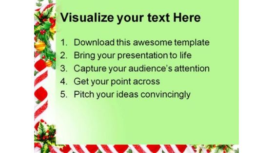 Christmas Background Festival PowerPoint Themes And PowerPoint Slides 0611