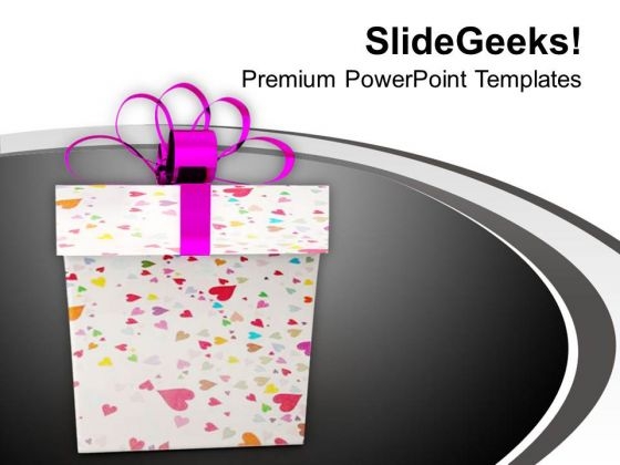 Christmas Box Presents Festival Celebration PowerPoint Templates Ppt Backgrounds For Slides 1212