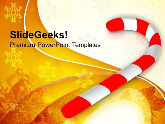 Christmas Candies Food PowerPoint Templates Ppt Backgrounds For Slides 1212