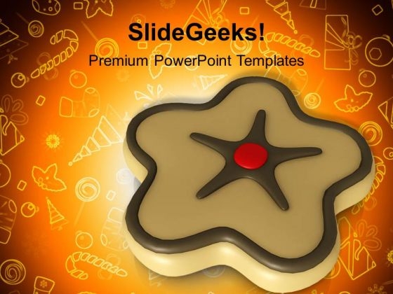 Christmas Cookie Food Festival PowerPoint Templates Ppt Backgrounds For Slides 1212