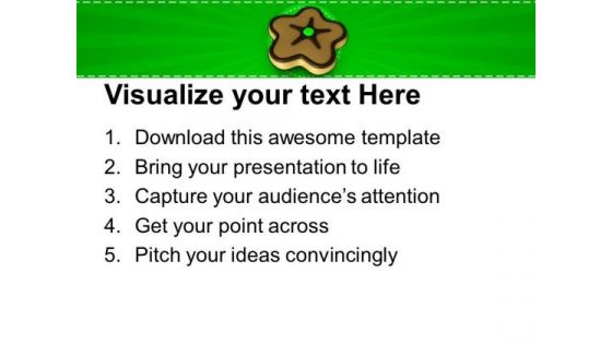 Christmas Cookie Food Holidays PowerPoint Templates Ppt Backgrounds For Slides 1212