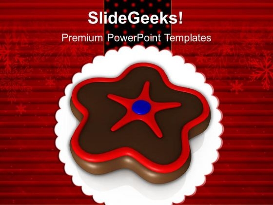 Christmas Cookies Celebration Holidays PowerPoint Templates Ppt Backgrounds For Slides 1212