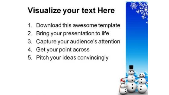 Christmas Family PowerPoint Backgrounds And Templates 0111