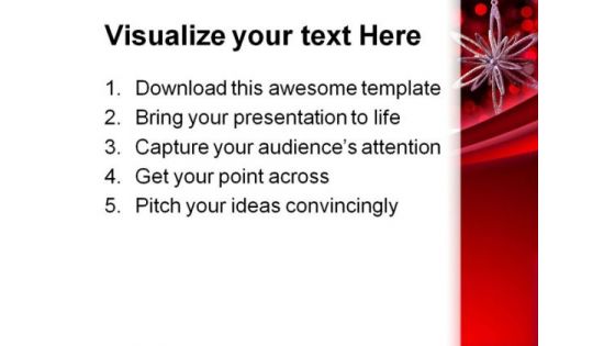 Christmas Festival PowerPoint Backgrounds And Templates 0111