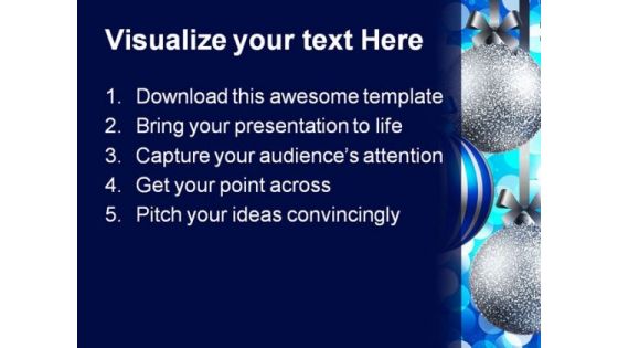 Christmas Festival PowerPoint Backgrounds And Templates 1210