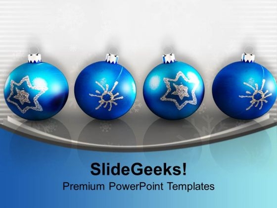 Christmas Filigree Festival PowerPoint Templates Ppt Backgrounds For Slides 1112