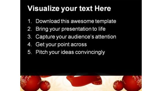 Christmas Frame Festival PowerPoint Templates And PowerPoint Backgrounds 0511