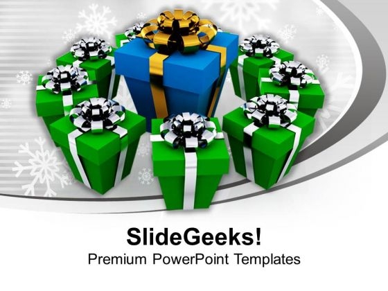 Christmas Gifts New Year Concept PowerPoint Templates Ppt Backgrounds For Slides 1112