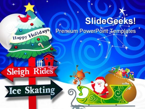 Christmas Holiday PowerPoint Templates And PowerPoint Backgrounds 0211