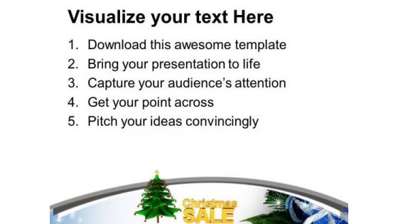 Christmas Sale Holidays Background PowerPoint Templates Ppt Backgrounds For Slides 0113