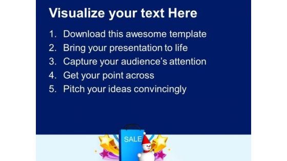 Christmas Sale Shopping Event PowerPoint Templates Ppt Backgrounds For Slides 1212