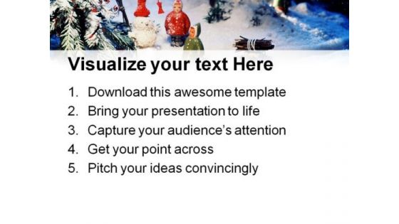 Christmas Scene Abstarct PowerPoint Themes And PowerPoint Slides 0511