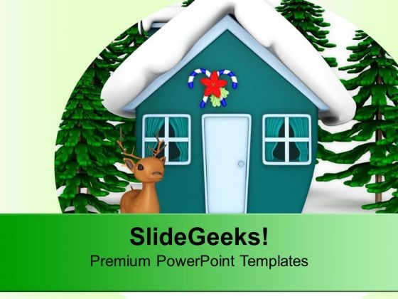 Christmas Theme And Winter Background PowerPoint Templates Ppt Backgrounds For Slides 0113