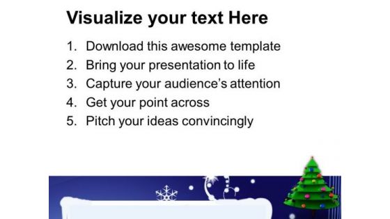 Christmas Tree Decorations Festival PowerPoint Templates Ppt Backgrounds For Slides 1112