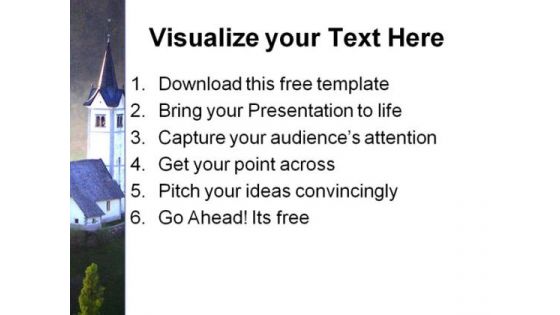 Church People Religion PowerPoint Template