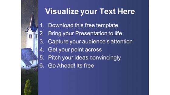 Church People Religion PowerPoint Template