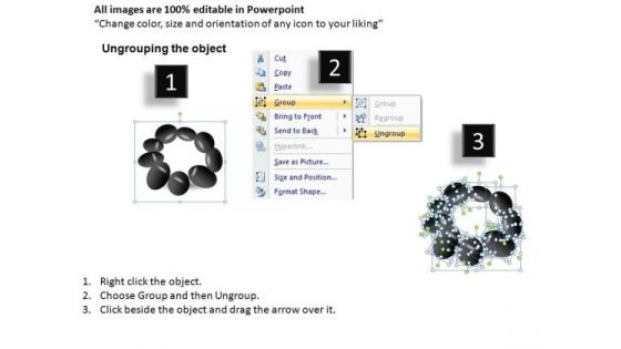 Circle Of Stones PowerPoint Slides And Ppt Diagram Templates
