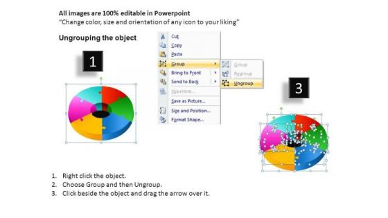 Circle Pie Charts PowerPoint Slides And Cycle Diagrams Ppt Templates
