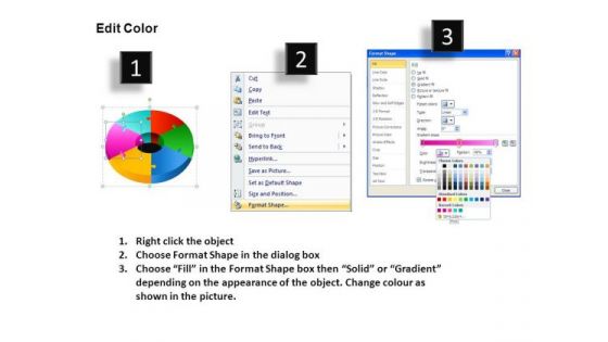 Circle Pie Charts PowerPoint Slides And Cycle Diagrams Ppt Templates