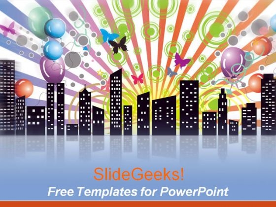 City Construction PowerPoint Template