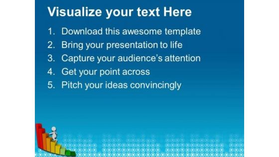 Climb Towards The Success PowerPoint Templates Ppt Backgrounds For Slides 0513